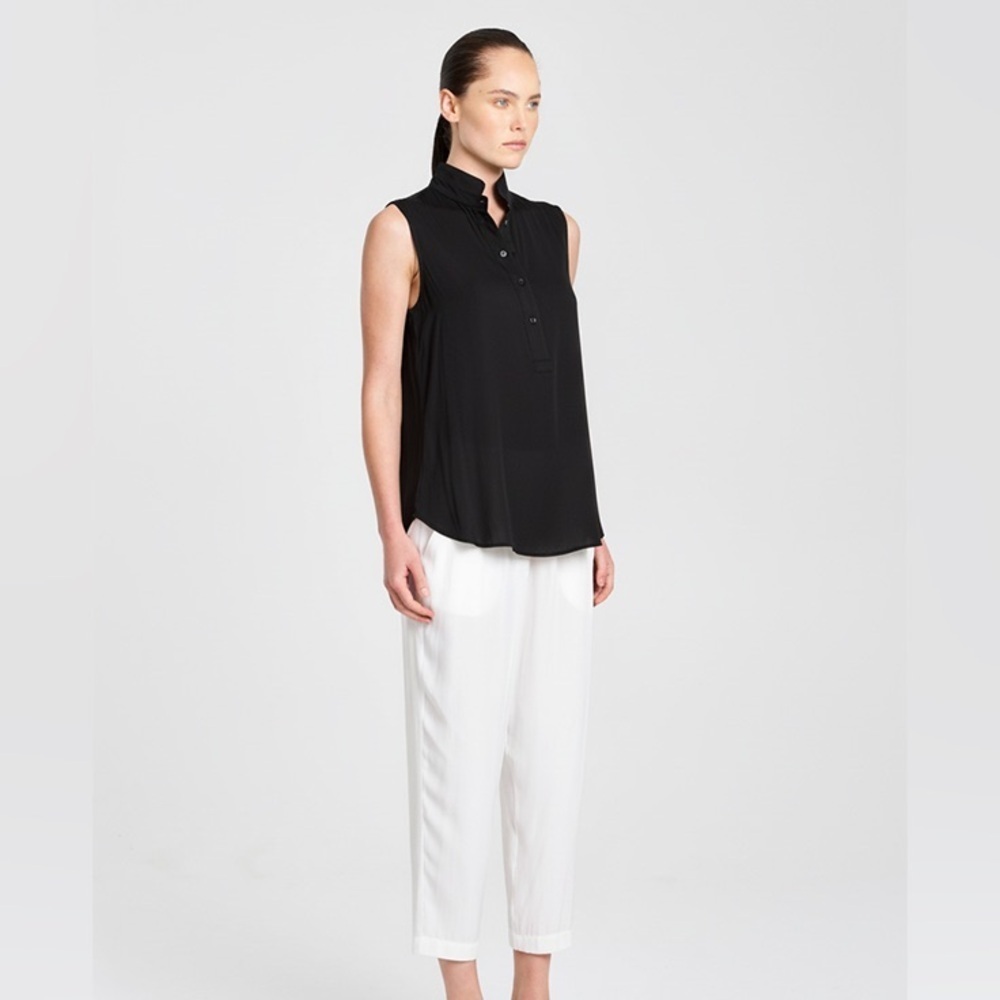 Mela Purdie Black Tab Slide Tank - Size M NWT